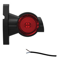 Rechts | LED breedtelamp | korte steel | 12-36v | 20cm. kabel | M10BV-902RWA