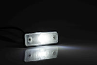 LED markeringslicht wit | 12-24v | 50cm. kabel | 1,5mm². connector | MV-2920W