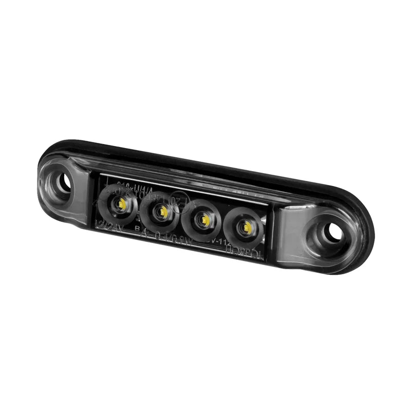 LED dark markeringslicht wit 12-24 50cm kabel
