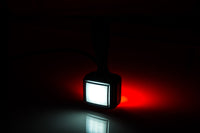 LED breedtelamp rechts rood-wit 12-24v 25cm kabel