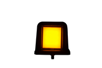 LED toplamp amber 12-24v, 30cm kabel