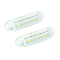 LED markeerlicht wit 12v (set van 2)