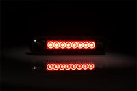 Dark markeringslicht-lang rood | 12-24v | 0,15m. | MV-2400LDR