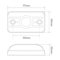 Clearance lamp 12-24V | 7815BM