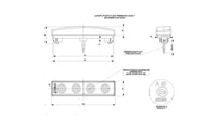 LED toplicht wit | 12-24v | MV-3800W