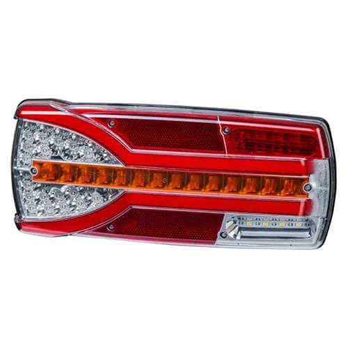 Links | LED achterlicht dynamisch knipperlicht | 12-24v | 150cm. kabel | V14C7-901