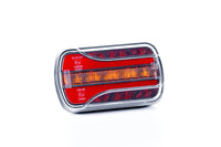 LED achterlicht compact 3-functie 12/24v