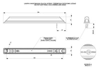 LED 3de remlicht 12-24v | V3R-254