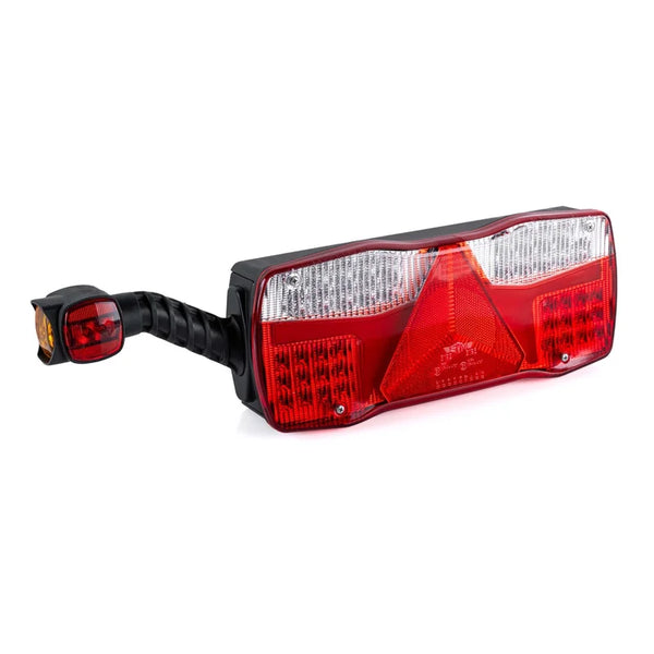 LED Trailerlamp links met breedtelicht 12-24v kabelingang | VC-7111