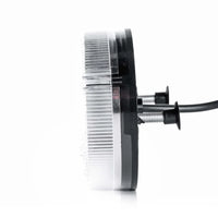 LED mistlicht rond, transparante lens 12-24v 50cm kabel | VC-5420