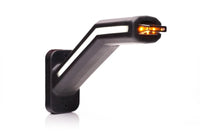 LED breedtelamp links excl. knipperlicht, neon lens 12-24v