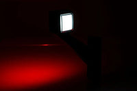 LED breedtelamp rechts rood-wit 12-24v 50cm kabel