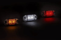 LED markeringslicht dark rood 12-24v 15cm kabel | MV-6200DR