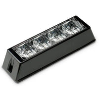 LED flitser 4 LED's | rood | 10-30v | LED4DVR
