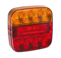 LED compact achterlicht zonder kentekenverlichting | 12-24v | 50cm. kabel | 99ARM
