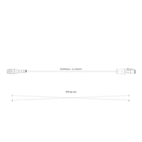 Verloopkabel Superseal > Deutsch 10m | 2x1,5mm² | 2x female | PIN-bezetting gekruist 1-2 > 2-1