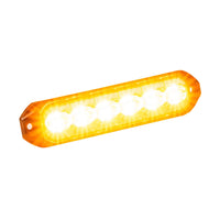 LED R65 CL2 flitser 6-LED amber 12/24v 200cm kabel