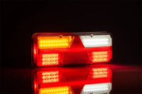 Links | LED trailerlamp | dynamisch knipperlicht | 9-36v | 200cm. kabel | VC-1011