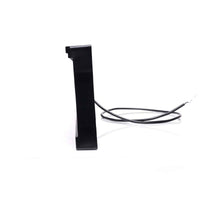 LED kentekenplaathouder incl. verlichting 12-24v, 2m. kabel | 2100