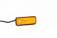 LED markeringslicht amber | 12-24v | 50cm. kabel | 1,5mm². connector | MV-2920A