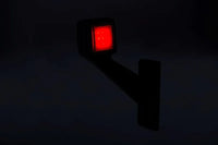 LED breedtelamp links rood-wit 12-24v 50cm kabel