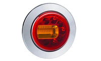 Links | LED combinatielicht 120mm. inbouw | 12-24v | 1,5m. kabel | VC-2911