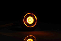 LED compact inbouw markeringslicht amber | 12-24v | MV-2600A