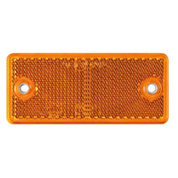 Amber reflector | 90 x 40mm. schroefbevestiging | VRF-501A