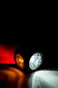 LED breedtelamp links rood-wit-amber 12-24v 60cm kabel