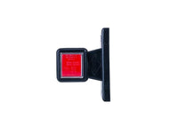 LED breedtelamp rood-wit 12-24v 50cm kabel