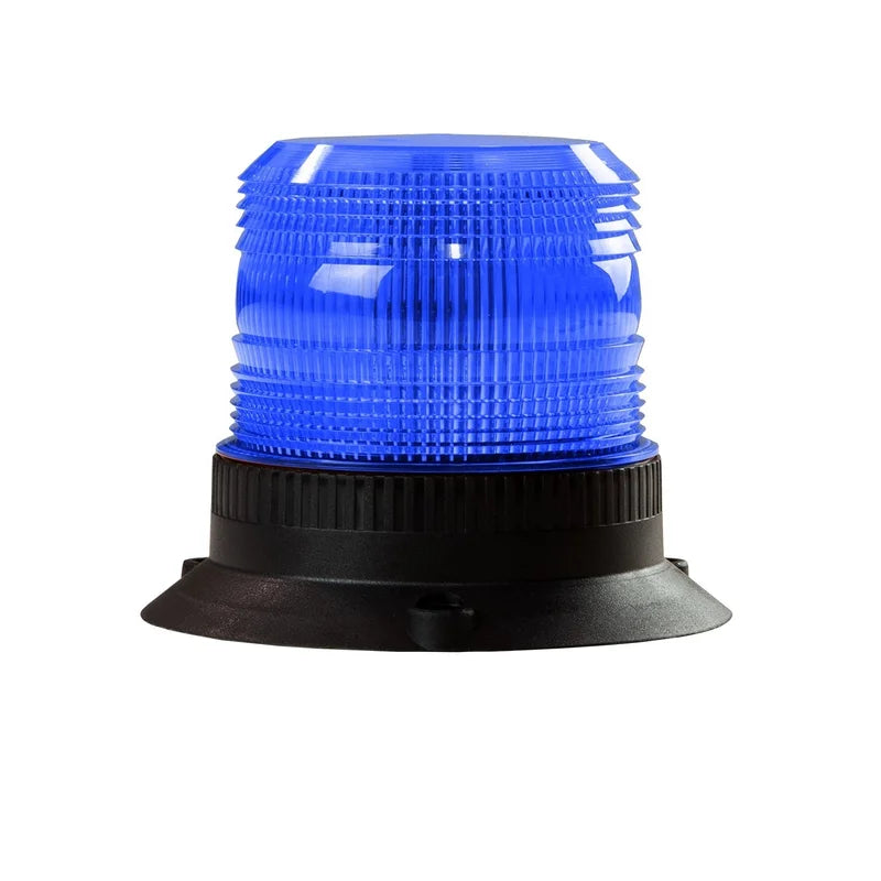 LED flits zwaailamp blauw | 12-24v | R10