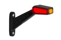 Rechts | LED breedtelamp | 12-36v | 30cm. kabel | rood-wit-amber | MB-1462RWA