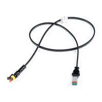 Verloopkabel Superseal > Deutsch 1m | 2x1,5mm² | 2x female | PIN-bezetting gekruist 1-2 > 2-1
