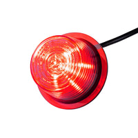 LED Module rood lens | rood | 12-24v | 5m. kabel