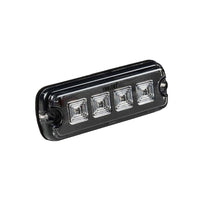 LED R10 Flitser 4-LED rood 12-24v 200cm kabel
