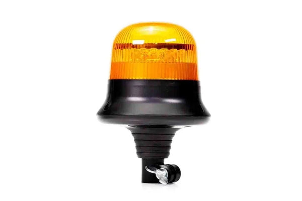 R65 LED zwaailamp, single flash, DIN-opsteek, 12-24V | S10ZL521