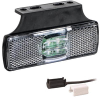 LED markeringslicht wit | 12-24v | 1,5mm². connector | M10MV-170W