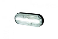 LED markeringslicht wit | 12-24v | 50cm. kabel | MV-5000W