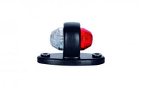 LED breedtelamp compact rood-wit 12-24v 50cm kabel | MB-4200RW