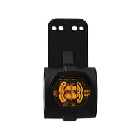 Rechts | LED breedtelamp met korte steel | 12-36v | 20cm. kabel | M10BV-802RWA