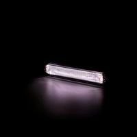 LED dark markeringslicht wit 12-24v 0,5m kabel