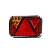 Links | LED achterlicht met mistlicht & kentekenlicht | 12v | 5-PIN | VC-2721B5