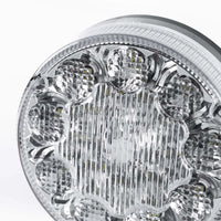 LED achteruitrijlicht rond, transparante lens 12-24v 50cm kabel | VC-5410