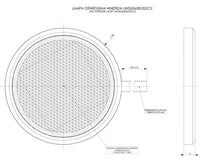 LED interieurlamp 85lm - 5000K - 24v - Zwart | BG-2120W-24V