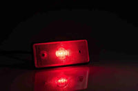 LED markeringslicht rood | 12-24v | 50cm. kabel | MV-5600R
