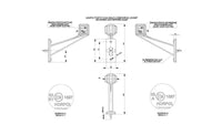 LED breedtelamp rechts rood-wit-amber 12-24v 50cm kabel | MB-4692RW