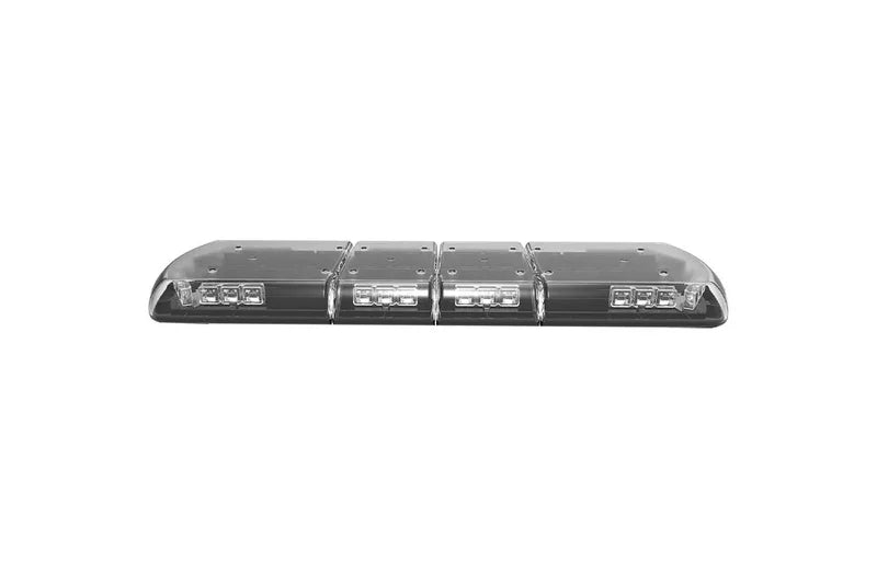 LED flitsbalk amber | 12 serie | ECE-R65 amber | transparant | 910mm | 12-30176-E