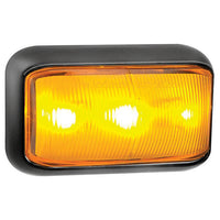 LED markeringslicht amber | 12-24v | 40cm. kabel | 58AME-1