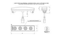 LED toplicht wit | 12-24v | MV-3810W