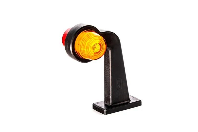 LED breedtelamp rechts rood-amber 12-24v 30cm kabel | MB-2012RA